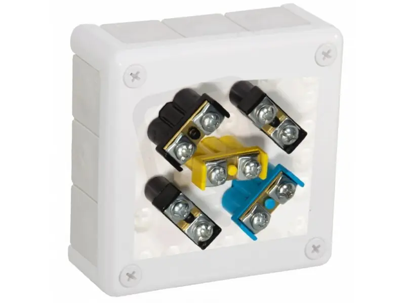 051-51 Instal. krabice 118x118 IP55 12 vstupů bílá VIPLAST 20405910 Akce