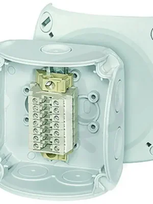 Bezpečná Platba Kabelová rozvodka 1,5-2,5 mm2, 7 řadových svorek WKM HENSEL RK 0207 T