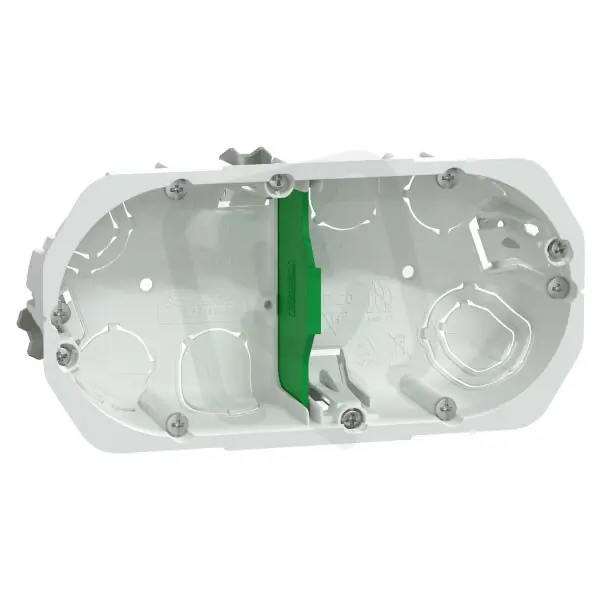 Mutlifix Montážní krabice dvojnásobná 40mm SCHNEIDER IMT35924 Nízká Cena
