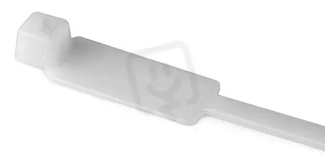 Oblíbený Vázací páska jednoduchá 4,8x300mm se štítkem 13x54mm (MCV-300) VPS 4,8X300