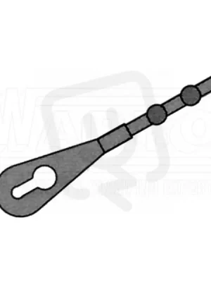 wpr382 kuličkové vázací pásky BALL STRAP, 226 mm, nylon 66, přírodní WT-BS-220 Výhodná Nabídka
