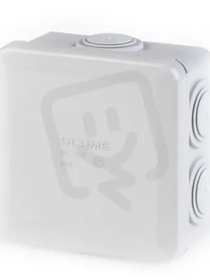 Super Cena Rozbočovací krabice CUBIK IP55 80x80x40mm s vývodkami 960°C SCAME 688.003