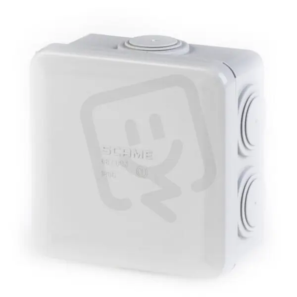 Super Cena Rozbočovací krabice CUBIK IP55 80x80x40mm s vývodkami 960°C SCAME 688.003