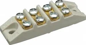 Dokud Zásoby Vydrží SEZ-CZ 6313-14 MP Přístrojová svorkovnice keramická 4x4mm
