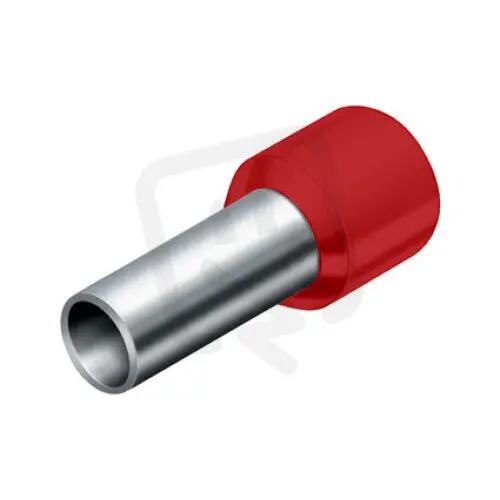 Autentický DI 35-16 rudá Dutinka izolovaná,průřez 35mm2/délka 16mm,dle DIN46228,barva rudá