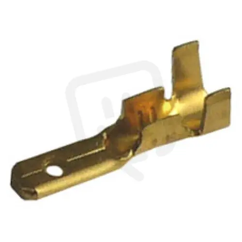 Mosazný kolík, 0,5-1,5mm2/2,8x0,8mm/síla materiálu 0,4mm (PK1,5-M308) MK 1,5-28 Speciální Cena