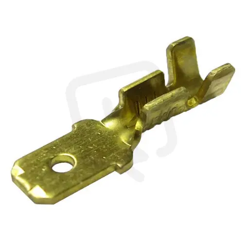 Novinka Mosazný kolík, 0,5-1,5mm2/4,8x0,5mm/síla materiálu 0,5mm (PK1,5-M405) MK 1,5-45