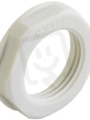 Cenový Hit Matice s přírubou, polyamidová, světle šedá, závit M25 x 1,5 AGRO 8255.25