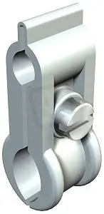 OBO 4024 16-23 Příchytka napínacího drátu, 16-23mm, světle šedá Polystyrol, PS Objednat Nyní