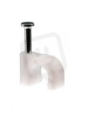 Autentický Příchytka kabelová s hřebíkem, 4-6mm, bílá MALPRO 8265