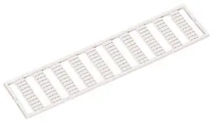 Pouze Dnes Popisovací karta WMB flexibilní, 4-4,2 mm bez potisku bílá Wago 793-4501