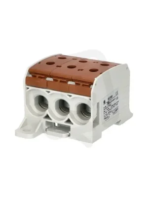 Univerzální svorka RKA 95 1/6 L B 232A 1P 6x vstup AL/CU hnědá DIN/panel 1006073 Kup Teď
