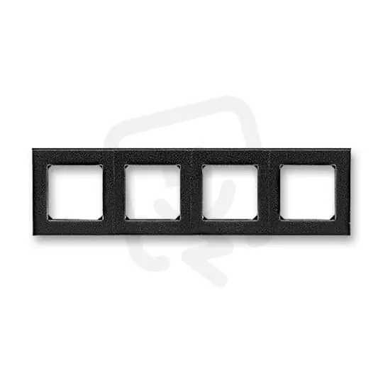Čtyřrámeček ABB LEVIT M onyx/kouřová černá 3901H-A05040 63 Oblíbený