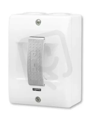 Must-Have Spínač ABB PRESSTO se signal. doutnavkou, nástěnný, bílá/šedá 3536N-C03251 12