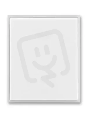 Bezpečná Platba Kryt spínače ABB ELEMENT/TIME jednoduchý bílá/ledová bílá 3558E-A00651 01
