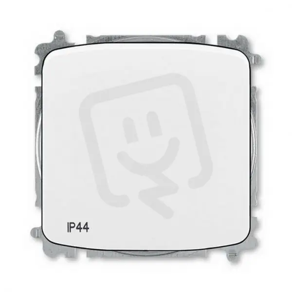 Jen Po Omezenou Doba ABB Tango Ovládač přepínací s krytem ř. 6/0 IP44 bezšroubový bílá 3559A-A86940 B