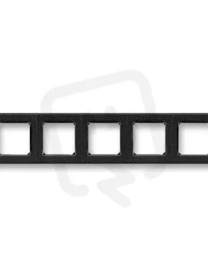 Pětirámeček ABB LEVIT M onyx/kouřová černá 3901H-A05050 63 Nízká Cena
