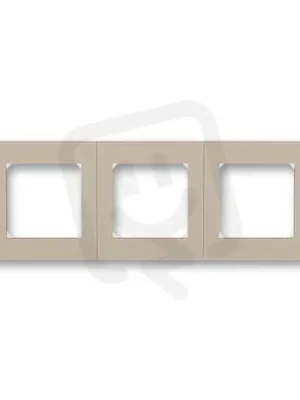 Trojrámeček ABB LEVIT macchiato/bílá 3901H-A05030 18 Autentický
