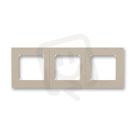 Trojrámeček ABB LEVIT macchiato/bílá 3901H-A05030 18 Autentický