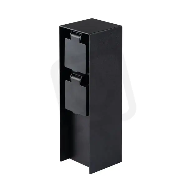 Koupit Online Sloupek se zásuvkami DASTO 2SOC FR B KANLUX 36585