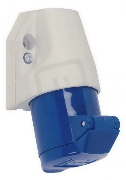 Nástěnná zásuvka 16A 3P 230V 6h IP44 WALTHER 110306 Rychlé Dodání