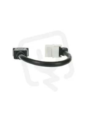 Zásuvka HDMI (keystone s kabelem), bílá, 0229/32-500 ABB 2CKA000230A0495 Finální Výprodej
