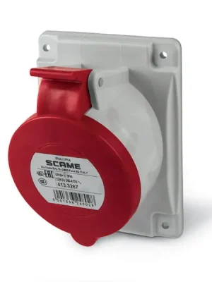 Zásuvka vestavná OPTIMA, šikmá 3P+N+E, 32A, 6h/380-415 V, 50/60 Hz, IP44 Poslední Šance