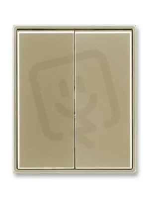 Must-Have Kryt spínače ABB TIME dělený šampaňská 3558E-A00652 33