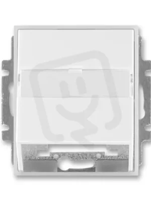 Kryt komunikační zásuvky ABB ELEMENT/TIME bílá/ledová bílá 5014E-A00100 01 Novinka