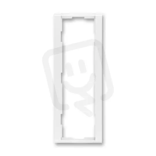 Zlevněný Trojrámeček ABB TIME svislý bílá/bílá 3901F-A00131 03