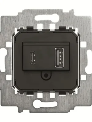 Top Prodej Přístroj nabíjecí USB-A + USB-C šedá 6475 U-500 ABB 2CKA006400A0399