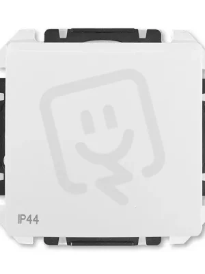 Jen Po Omezenou Doba Střídavý přepínač ABB SWING (L) s krytem ř. 6 s drápky IP44 bílá 3557G-A06940 B1