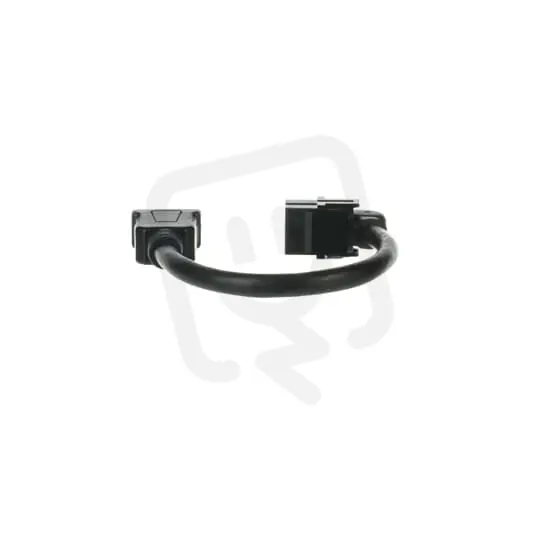 Zásuvka HDMI (keystone s kabelem), černá, 0229/33-500 ABB 2CKA000230A0496 Výhodná Nabídka