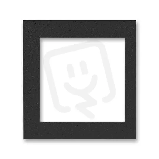 Kryt rámečku ABB LEVIT M s otvorem 55x55 krajní onyx 3901H-A00255 63 Nakupujte Hned