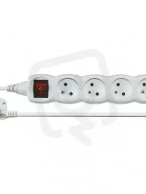 Jen Po Omezenou Doba Prodlužovací kabel 3 m 4 zásuvky s vypínačem bílý PVC 1mm2 EMOS P1413