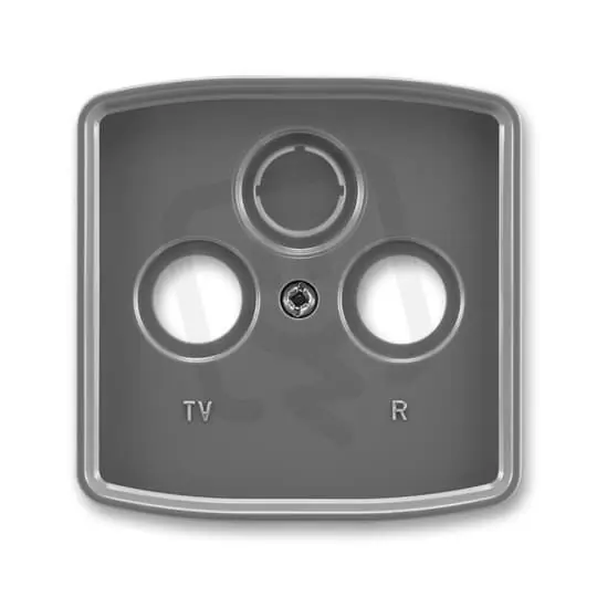 Kryt televizní zásuvky ABB TANGO kouřová šedá 5011A-A00300 S2 Vrácení Zdarma