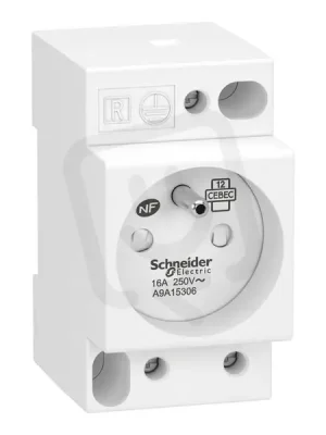 Schneider A9A15306 ZÁS.PC 2P s kolíkem Víkendová Akce