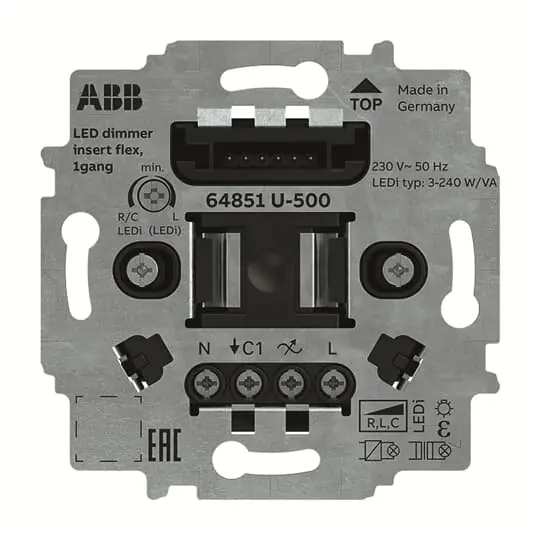 Přístroj stmívače LED flex (64851 U-500) ABB 2CKA006500A0013 Jen Po Omezenou Doba