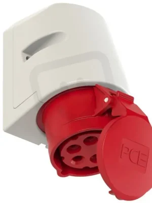 Must-Have zásuvka nástěnná 5P, 16A/400V, 6h, IP44 PCE 115-6
