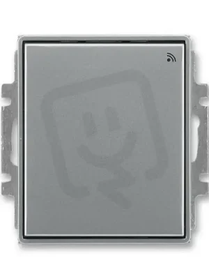 Spínač s přijímačem RF signálu 868 MHz 3299E-A23108 36 ocelová Time ABB Aktuální