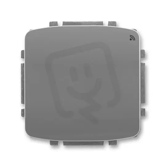 Ověřený Spínač s přijímačem RF signálu 868 MHz 3299A-A23108 S2 kouřová šedá Tango ABB