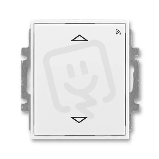 Časově Omezené Žaluziový spínač ABB ELEMENT/TIME s RF přijímač.868MHz bílá/bílá 3299E-A33108 03