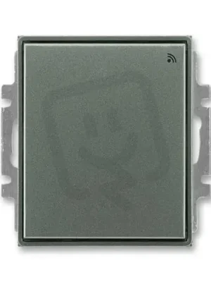 Must-Have Spínač s přijímačem RF signálu 868 MHz 3299E-A23108 34 antracitová Time ABB
