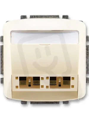 Top Prodej Kryt komunikační zásuvky ABB TANGO (pro R&M freenet) slonová kost 5014A-A00420 C