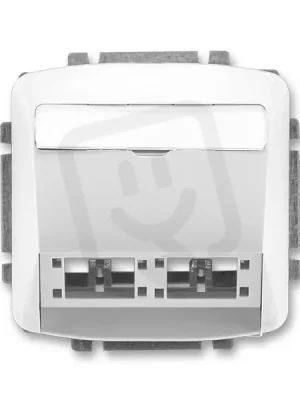 Kryt komunikační zásuvky ABB TANGO (pro R&M freenet) šedá 5014A-A00420 S Vysoce Kvalitní