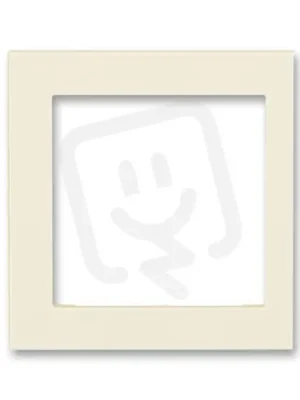 Dokud Zásoby Vydrží Kryt rámečku ABB LEVIT s otvorem 55x55 krajní slonová kost 3901H-A00255 17