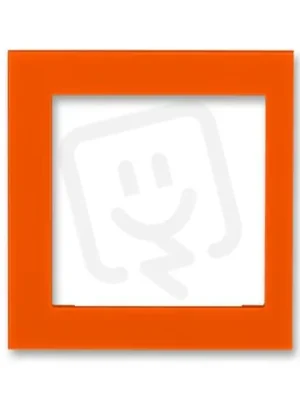 Ihned K Objednání Kryt rámečku ABB LEVIT s otvorem 55x55 krajní oranžová 3901H-A00255 66