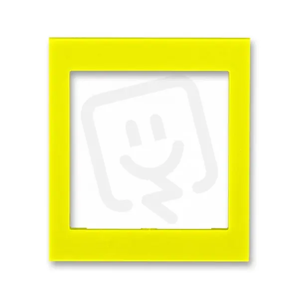 Kryt rámečku ABB LEVIT s otvorem 55x55 střední žlutá 3901H-A00355 64 Sleva