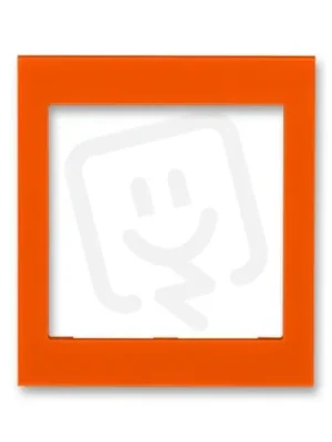 Omezená Nabídka Kryt rámečku ABB LEVIT s otvorem 55x55 střední oranžová 3901H-A00355 66