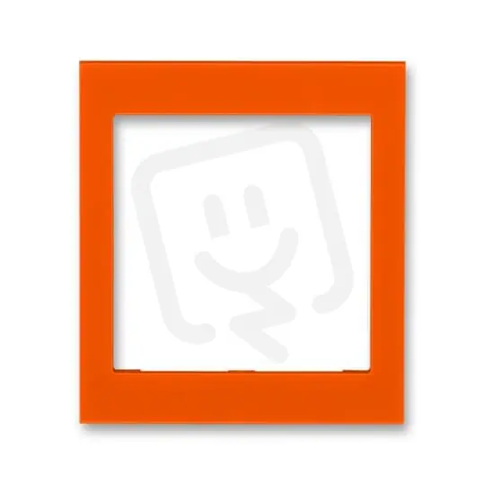 Omezená Nabídka Kryt rámečku ABB LEVIT s otvorem 55x55 střední oranžová 3901H-A00355 66
